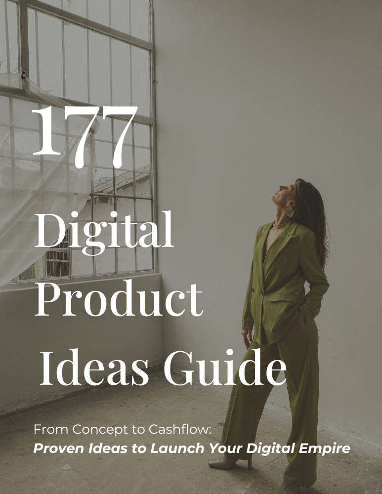 177 Digital Product Ideas
