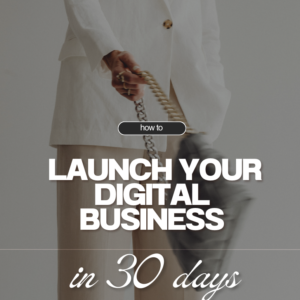 Launch Your Digital Business
